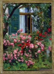 At the Flower Window